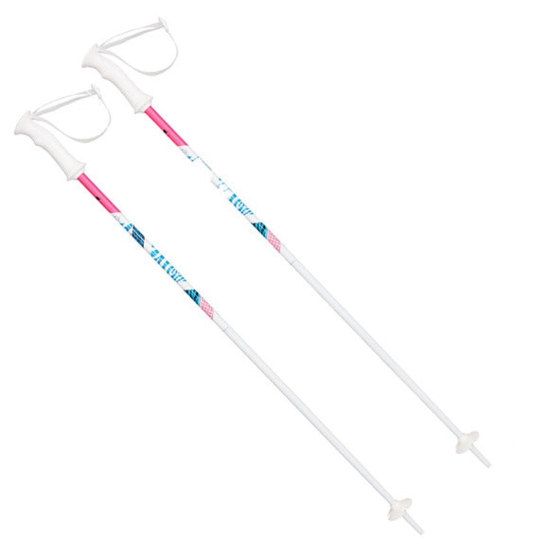 Sweety Junior Ski Pole WHITE/PINK/BLUE 70