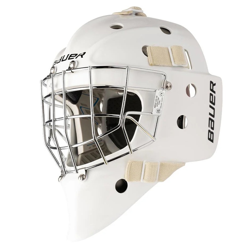 Bauer Senior 950 Goalie Mask – 2025 WHITE OS