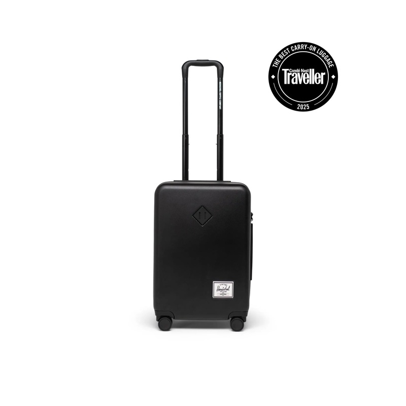 Herschel Heritage Hardshell Luggage Large Carry On- 43L BLACK
