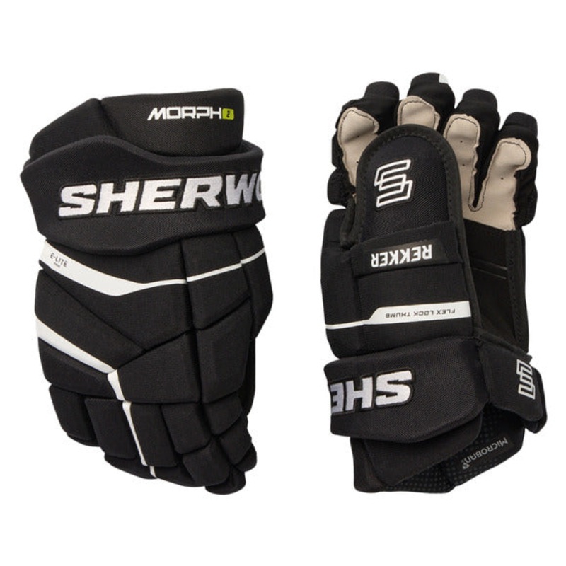 Sherwood Senior Rekker Morph 2 Hockey Gloves BLACK 13″