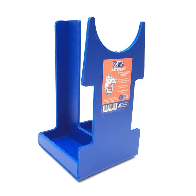 Skatestand plastic blue