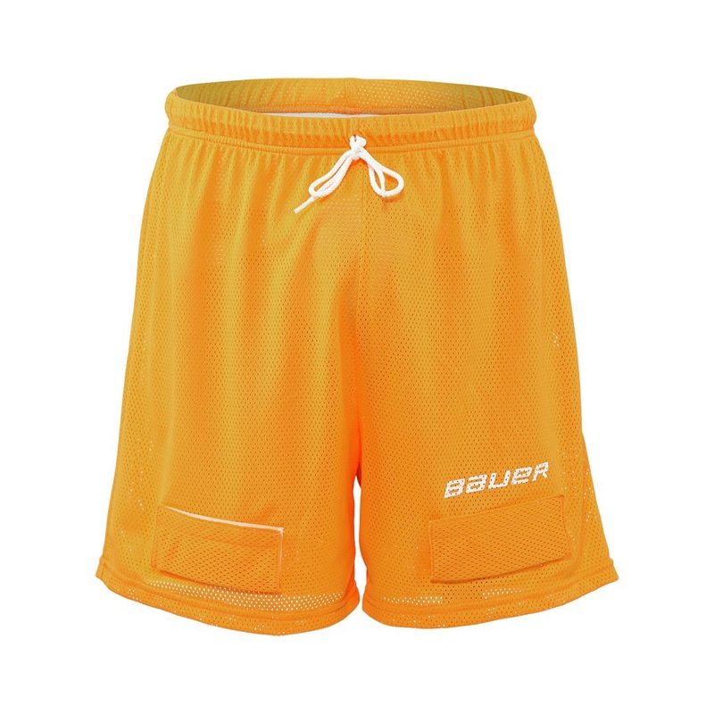 BAUER CORE JOCK SHORT YELLOW MESH SR XXL
