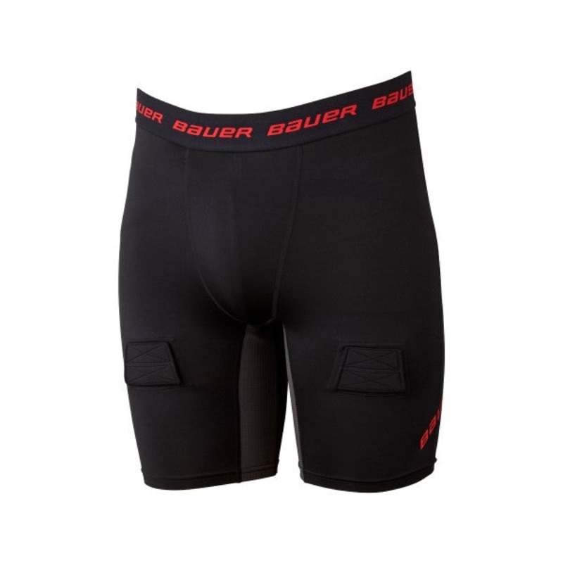 BAUER  S17 PREMIUM COMPRESSION JOCK SHORT SNR L