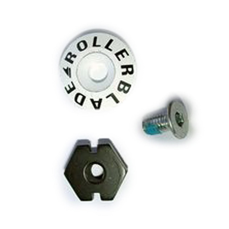Cuff bolts M6 white pcs
