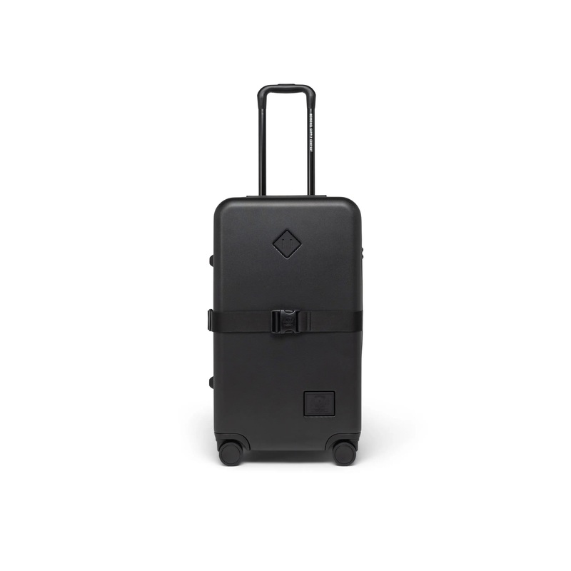 Herschel Heritage Hardshell Medium Luggage Expandable- 66L BLACK