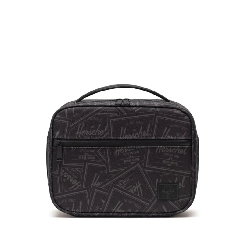 Herschel Pop Quiz Lunch Box- 8L STICKER UP BLACK