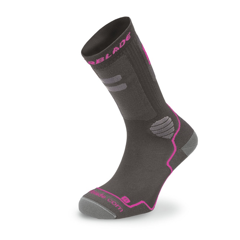 High Performance Socks W grey/pink 35–38