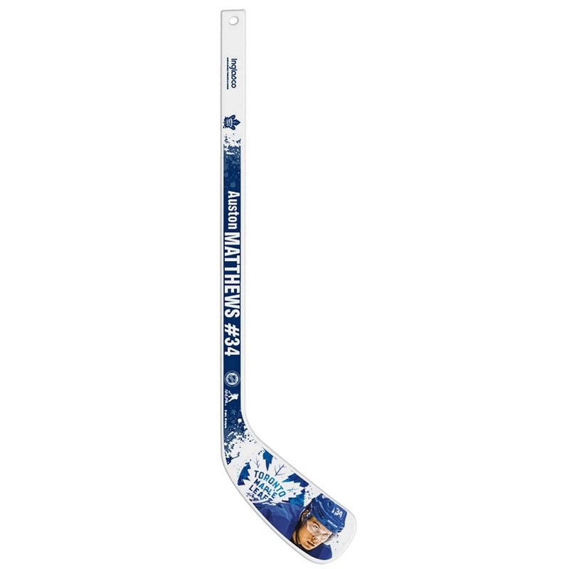 Inglasco NHL Toronto Maple Leafs Auston Matthews Mini Player Stick L