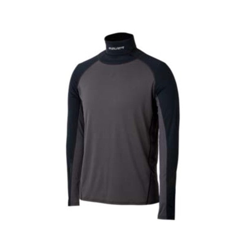 S19 BAUER LONG SLEEVE NECK PROTECTOR SHIRT SNR L