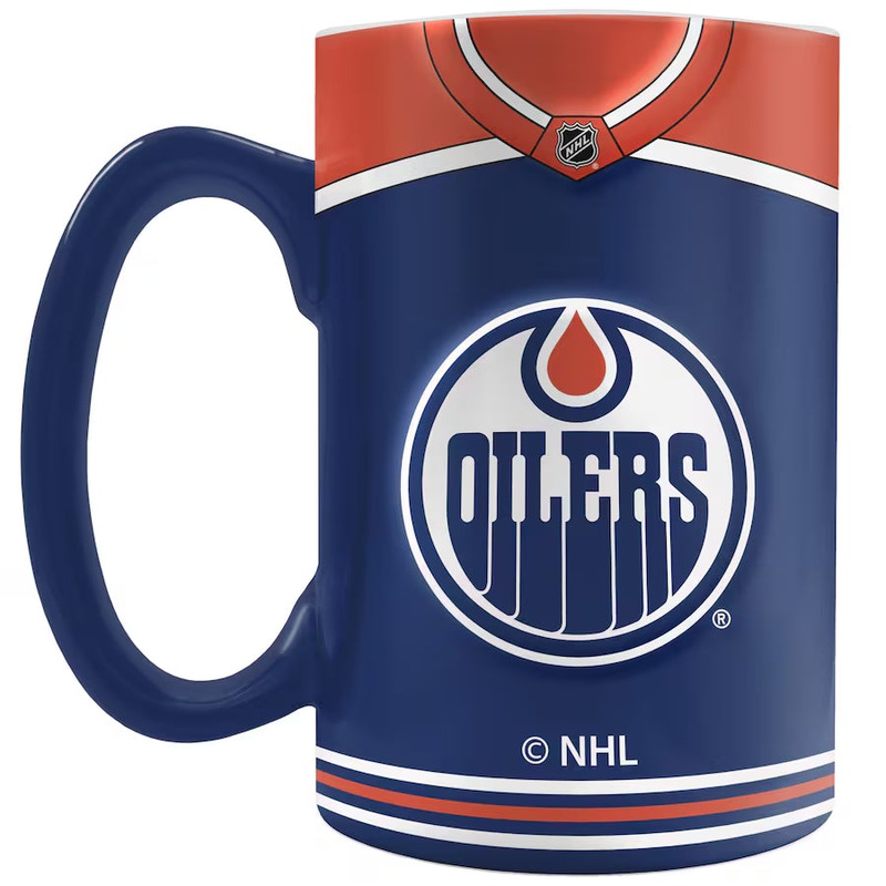 TSV 20oz Jersey Sculpted Mug- Edmonton Oilers