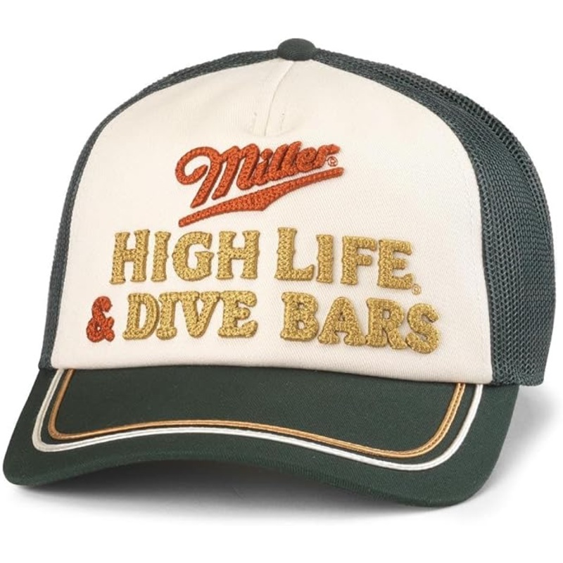 American Miller High Life Radler Hat GREEN OS