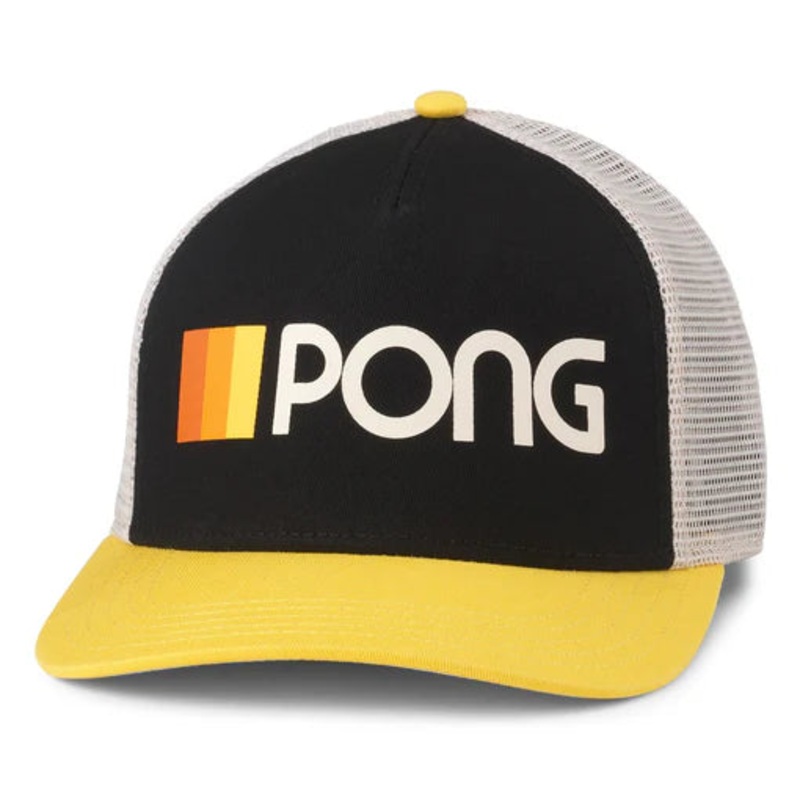 American Needle Atari Pong Sinclair Hat YELLOW/BLACK OS