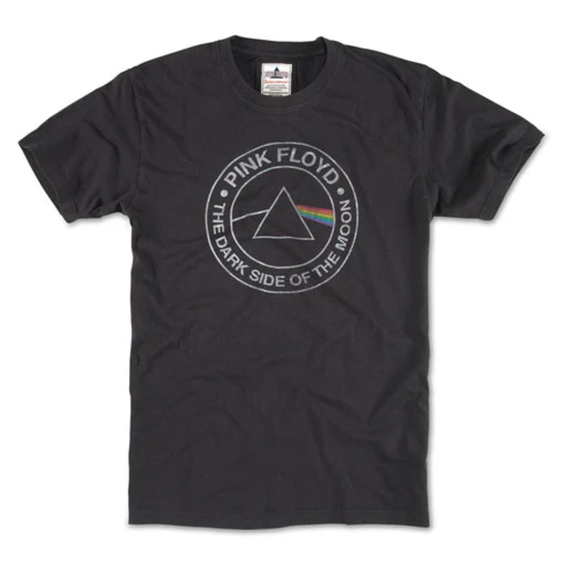 American Needle Men’s Pink Floyd Vintage Fade Brass Tacks T-Shirt BLACK S