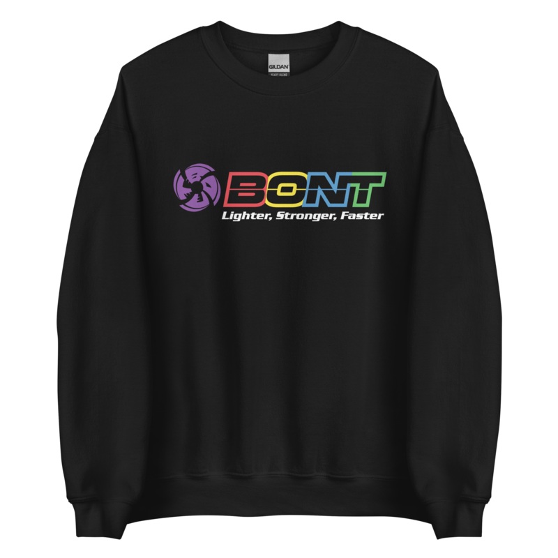 Bont unisex BONT logo sweatshirt Black S