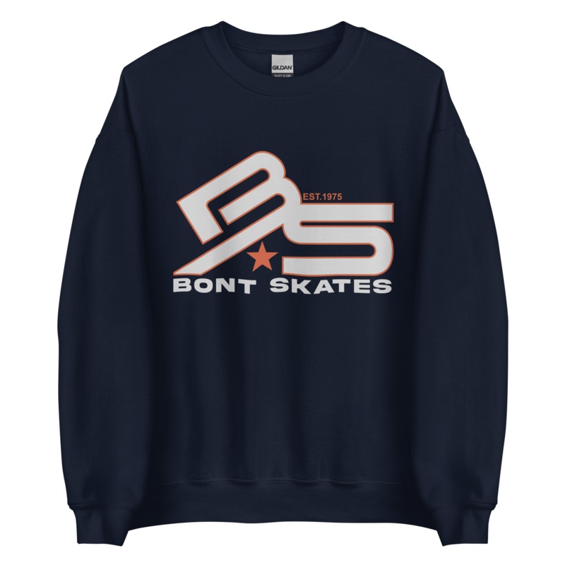 Bont unisex BS logo sweatshirt Navy S