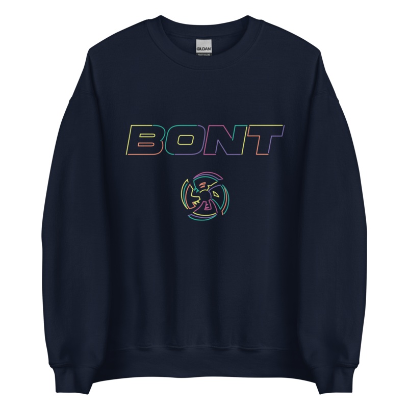 Bont unisex logo sweatshirt Navy S