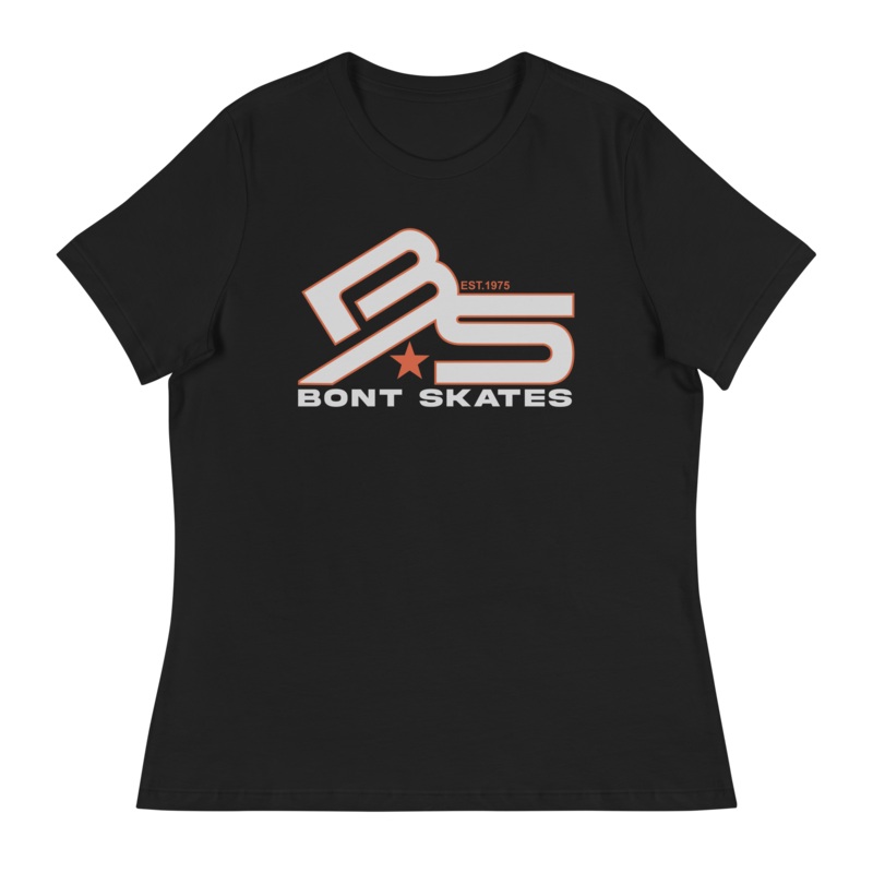 Bont women’s relaxed BS logo t-shirt Black S