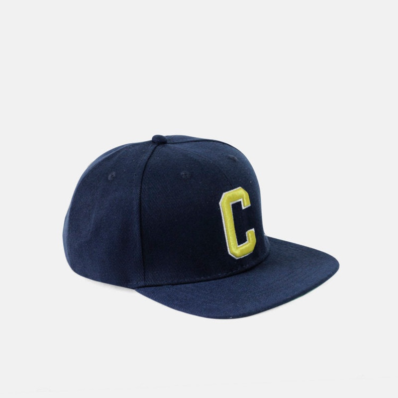 ‘C’ CAPTAIN NAVY SNAPBACK
