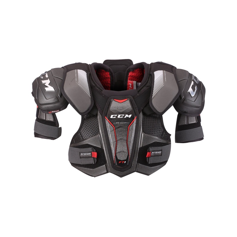 CCM JETSPEED FT1 SHOULDER PADS SENIOR SNR M