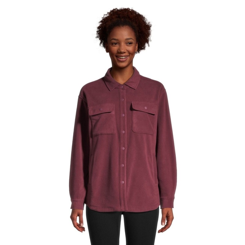 Ripzone Women’s Riddell Fleece Shirt FIG XS