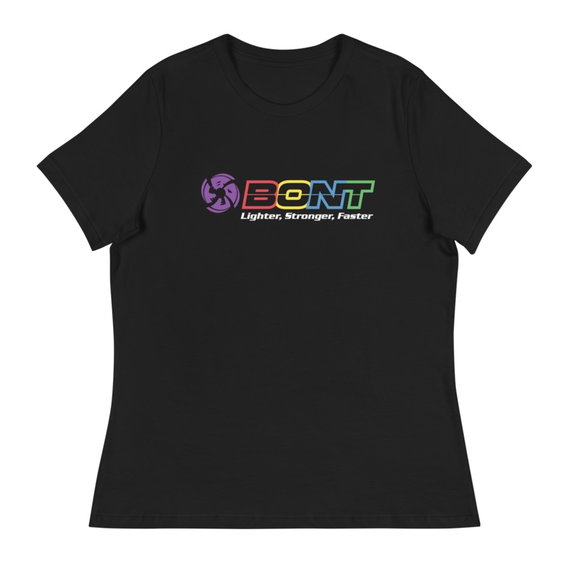Bont women’s relaxed BONT logo t-shirt Black S