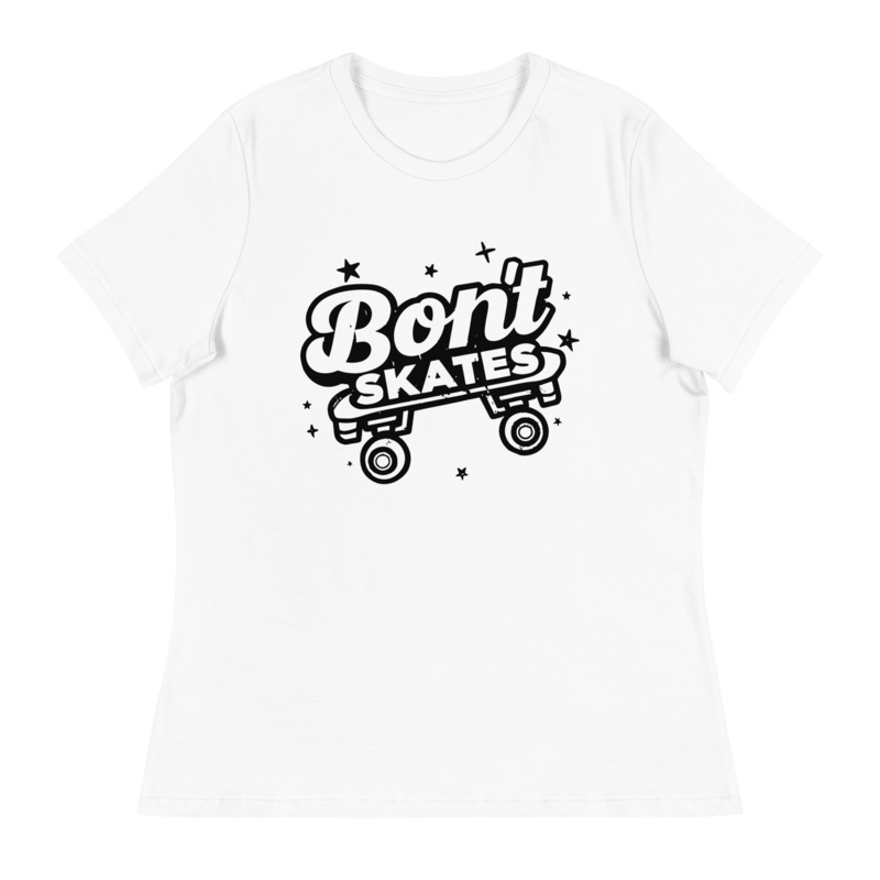 Bont women’s relaxed bont skates t-shirt White S