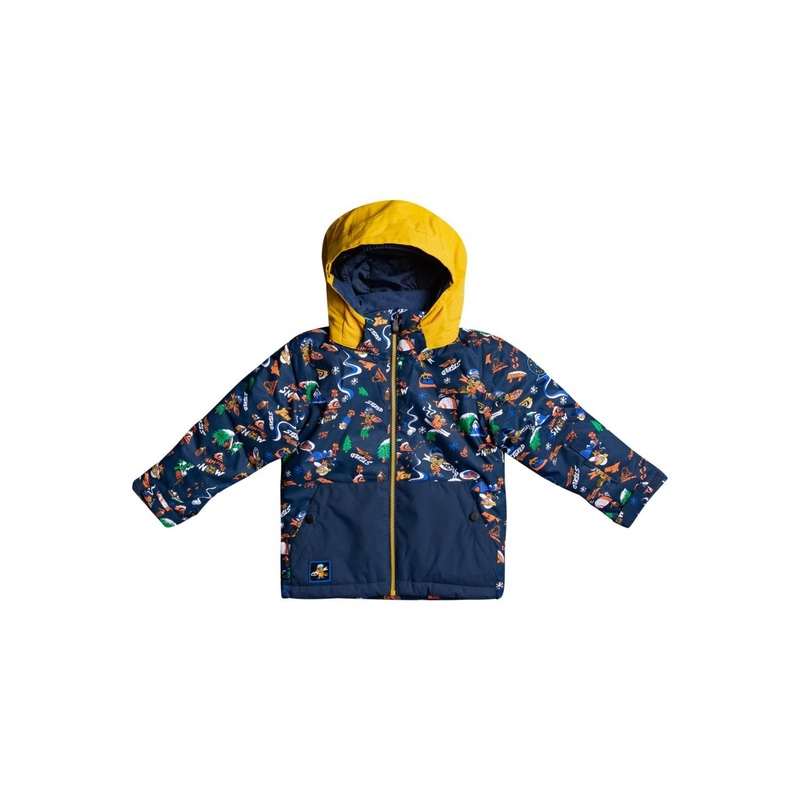 Little Mission Snow Jacket INSIGNIA BLUE SNOW ALOHA 2