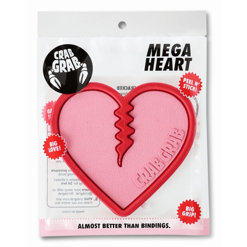 Mega Heart Traction Pad PINK