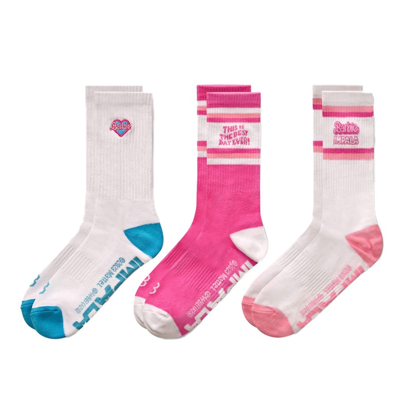Socks Barbie 3-pack 39–42