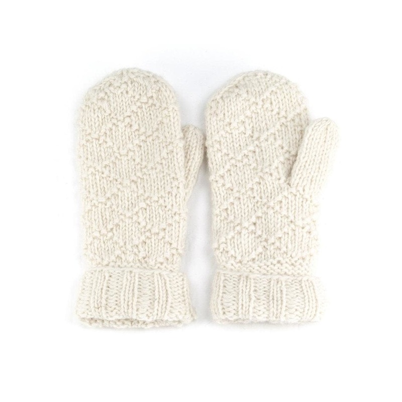Women’s Tiffany Knitted Mittens BLUSH OS
