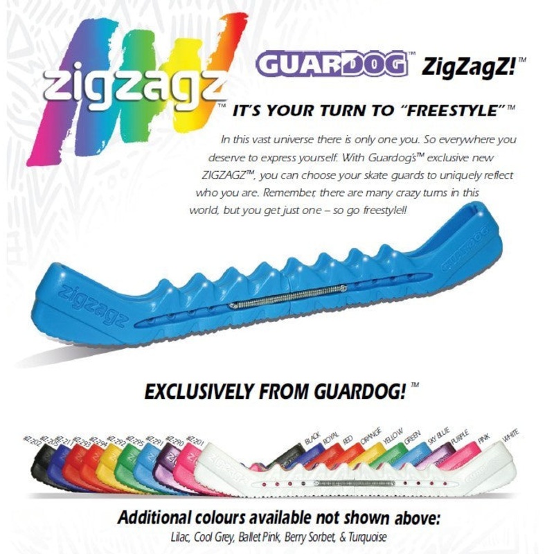 ZIGZAGZ MIX & MATCH INDIVIDUAL SKATEGUARD Black