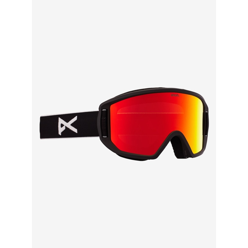 Relapse Junior Snow Goggle + Mask BLACK/RED