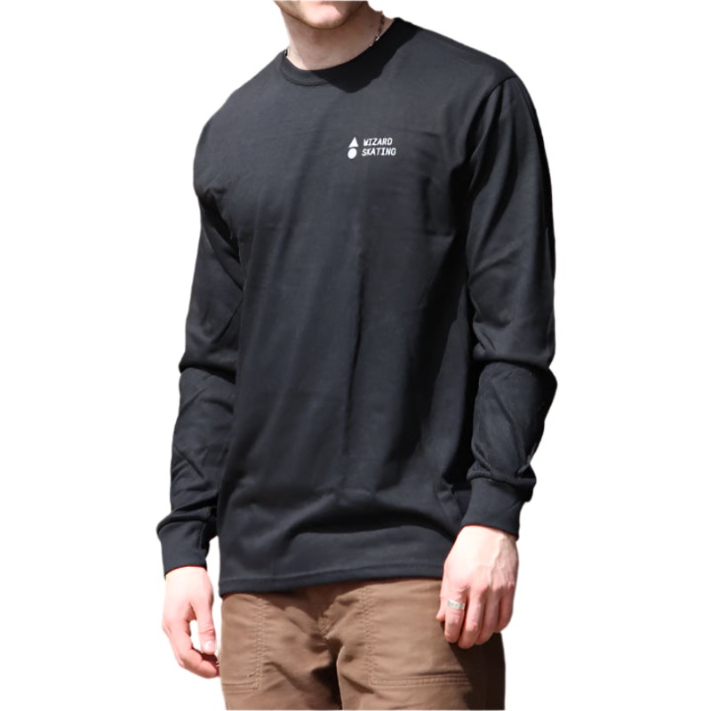 Wizard Skating Longsleeve Black S