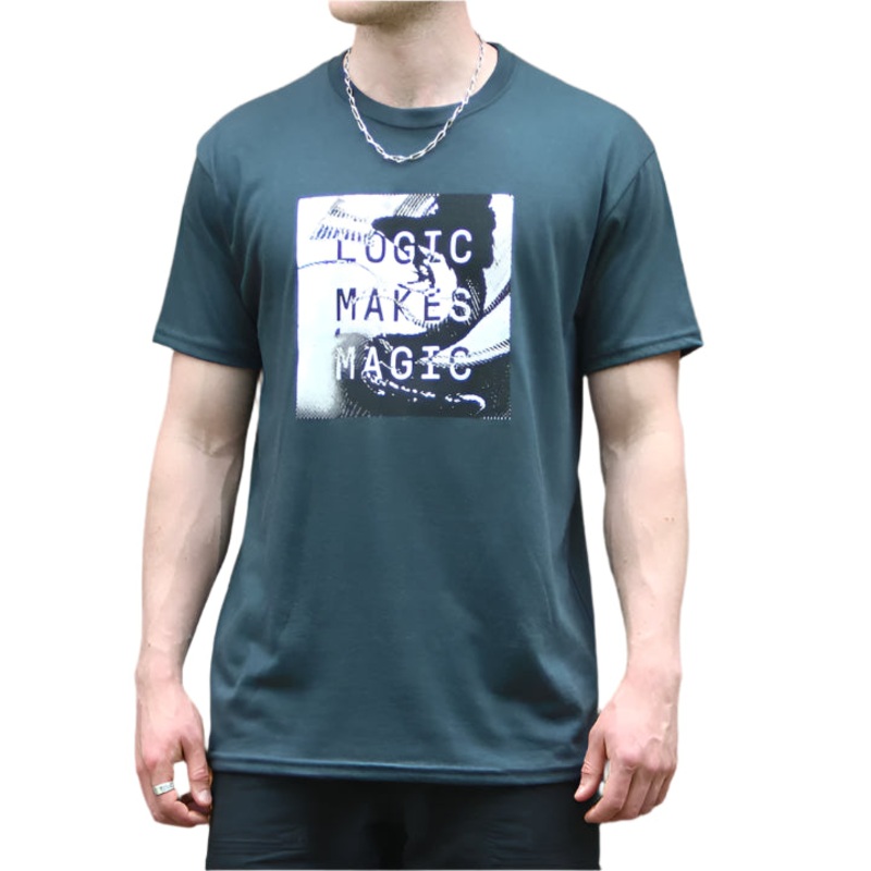 Wizard Skating T-shirt Logic Makes Magic S