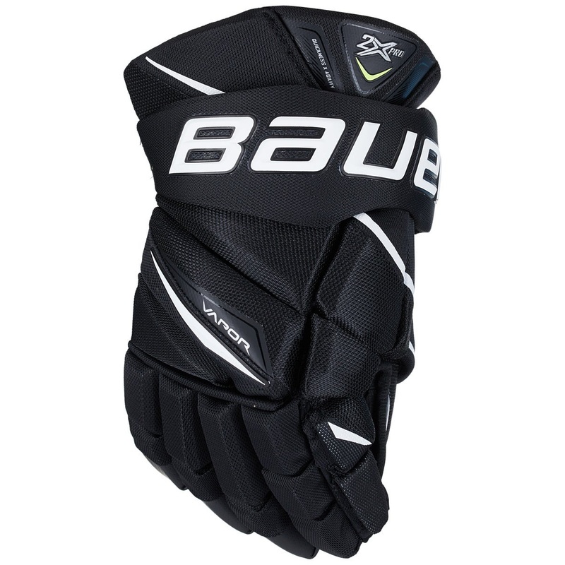 BAUER VAPOR 2X PRO GLOVE JUNIOR 12″ Black