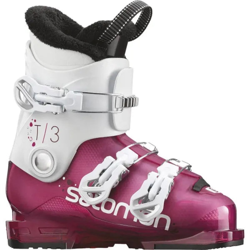 Salomon Junior T3 Girly Ski Boots PINK 22