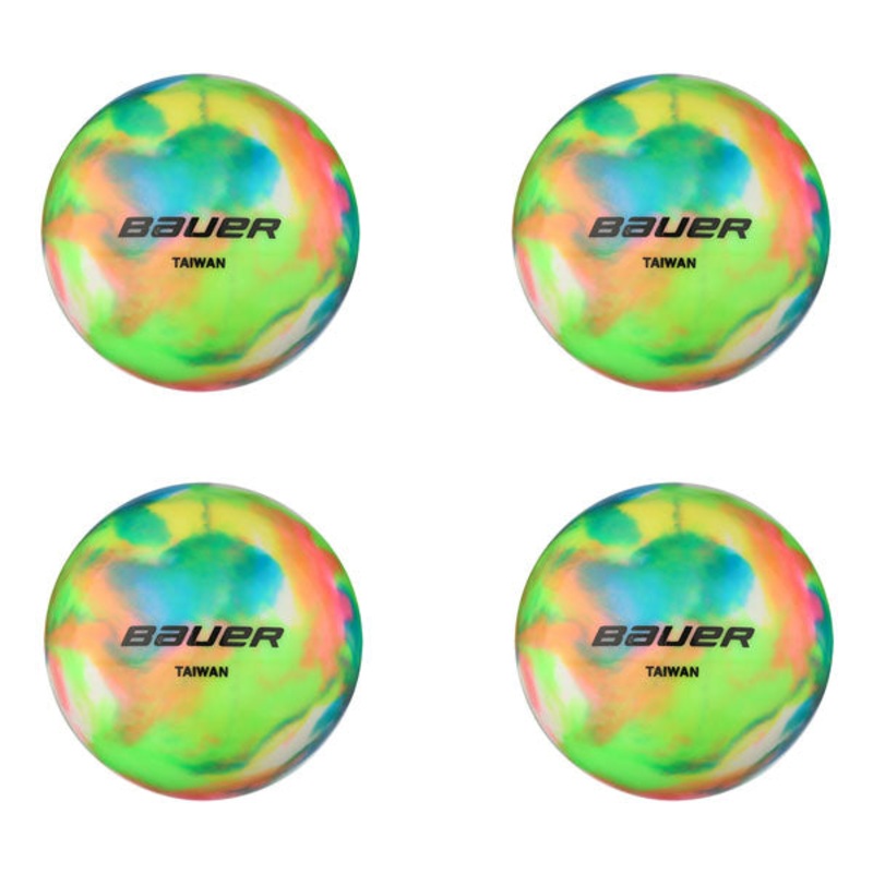 BAUER MULTI COLOUR HOCKEY BALL