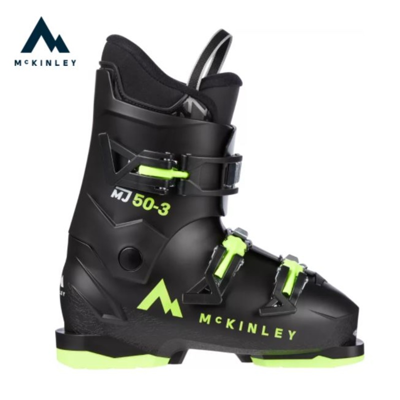Junior MJ50-3 Ski Boot BLACK/YELLOW 24