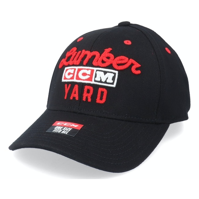 LUMBERYARD STRUCTURED ADJUSTABLE CAP BLACK OS