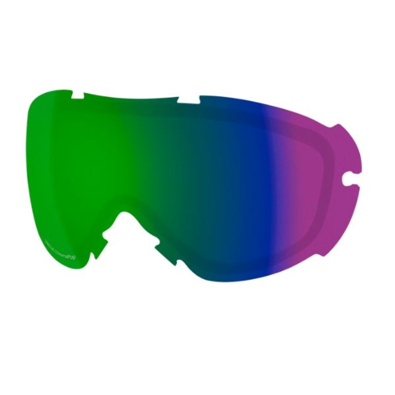 Men’s Virtue Goggle Replacement Lenses CHROMAPOP SUN GREEN MIRROR OS