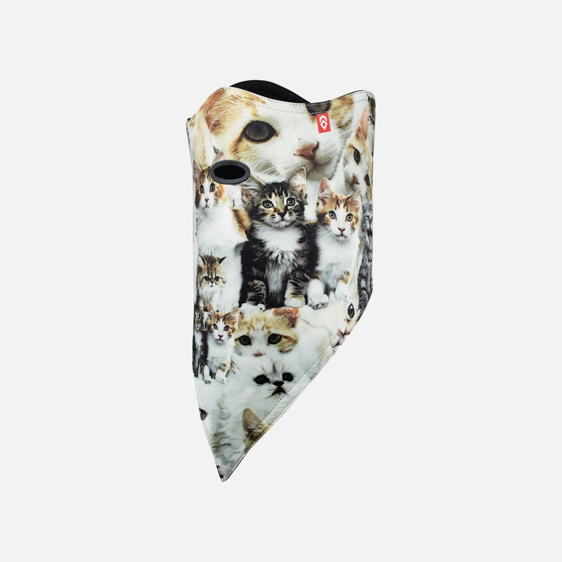 FACEMASK STANDARD 10K SOFTSHELL- MEOW MEOW S-M