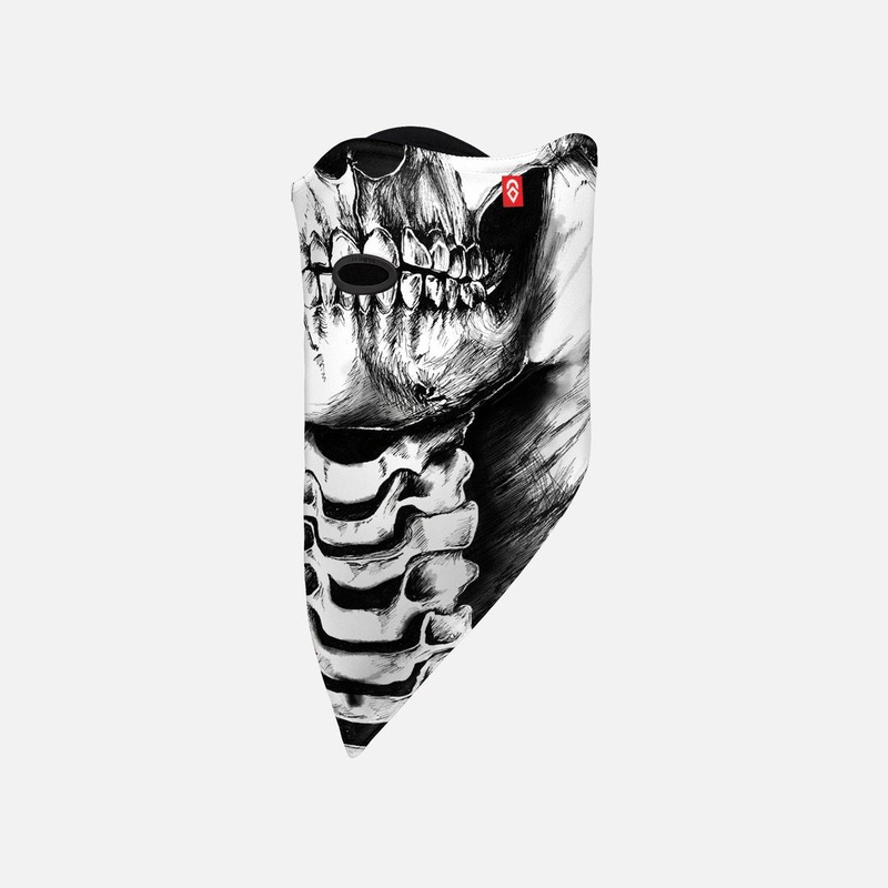 Facemask Standard 10K Softshell- Skeleton SKELETON S-M