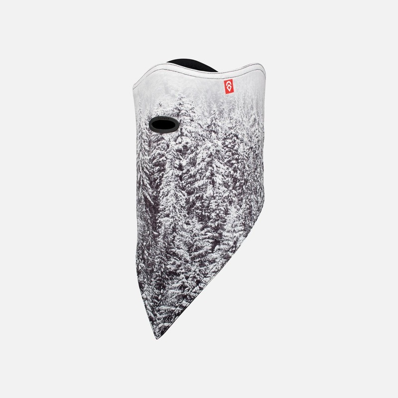 FACEMASK STANDARD 10K SOFTSHELL- SNOW GHOSTS SNOW SHOSTS S-M