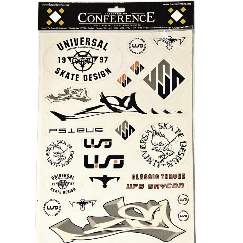 Vintage Sticker set 21x30cm 23-pack