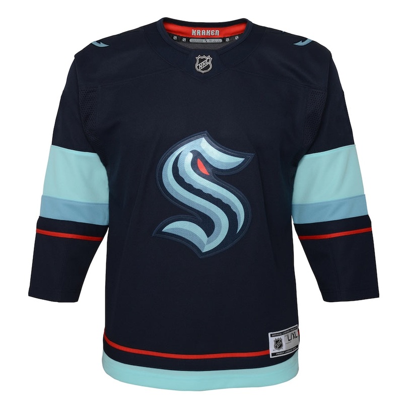 Child Premier Jersey – Seattle Kraken – Blank HOME 5/6