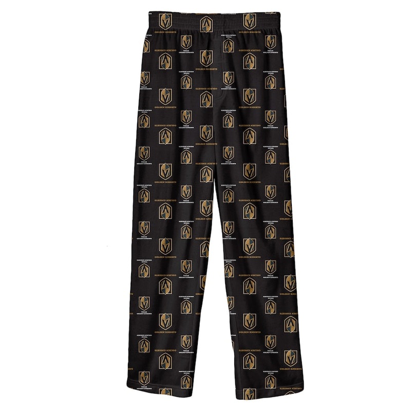 CHILD TEAM LOGO PRINT PAJAMA PANT – VEGAS GOLDEN KNIGHTS 4