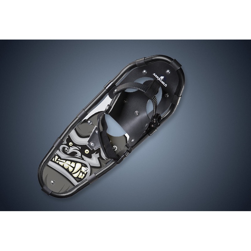 SASQUATCH JUNOR SNOWSHOES BLACK 6 X 18