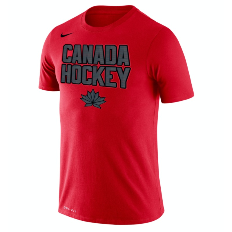 TEAM CANADA DRI FIT LEGEND OLYMPIC 22 YOUTH T-SHIRT TEAM CANADA RED S