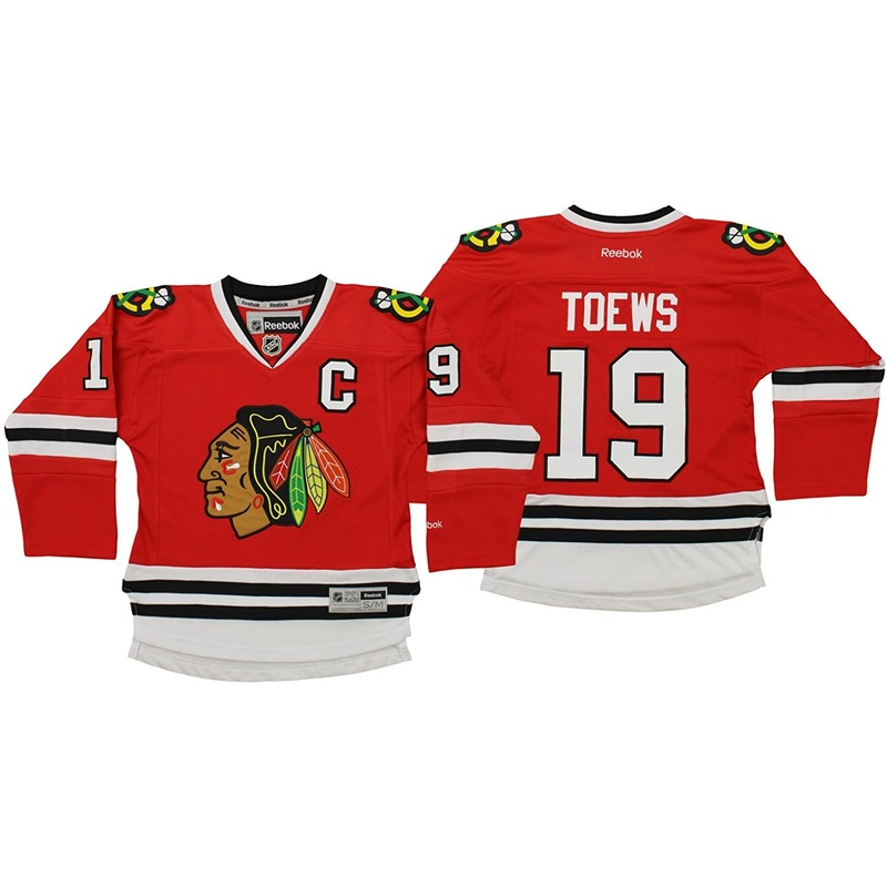 Youth Premier Jersey – Chicago Blackhawks – Toews S-M