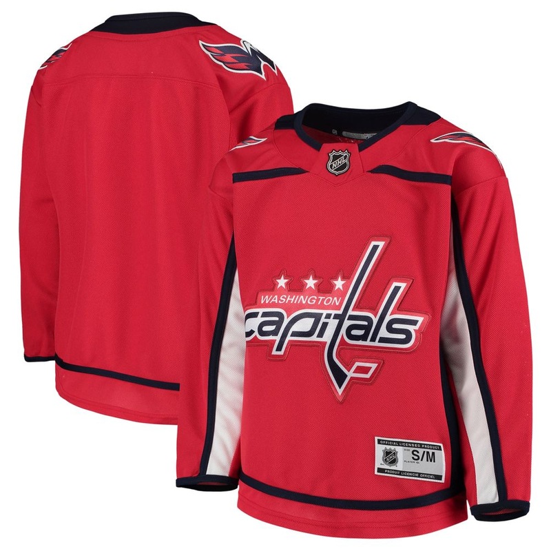 Youth Premier Jersey – Washington Capitals – Blank HOME S-M